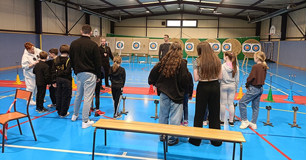 Animation tir à l'arc centre ados