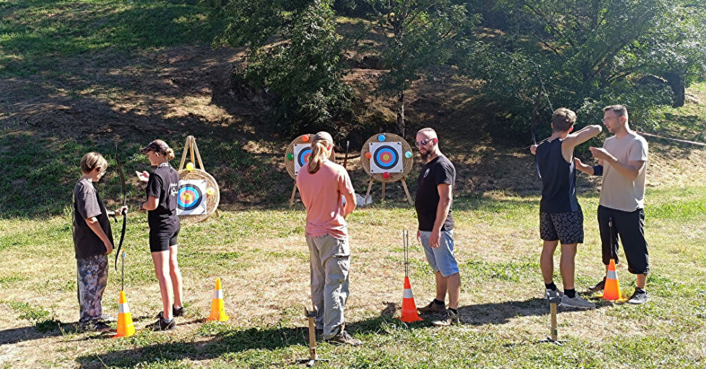 Animation Tir à l'Arc au Camping de la Gartempe
